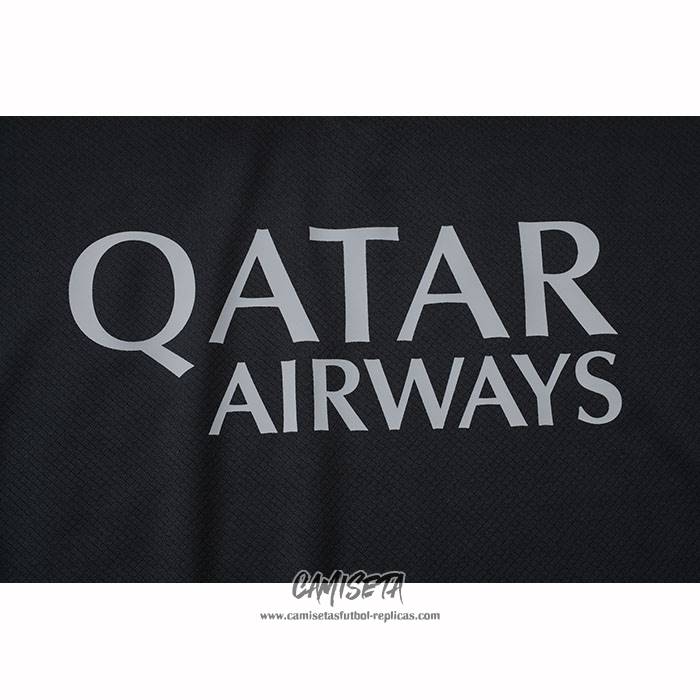 Chandal del Paris Saint-Germain Jordan 2025-2026 Manga Corta Negro - Pantalon Corto